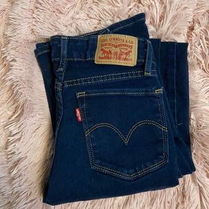 Levi boot cut jeans